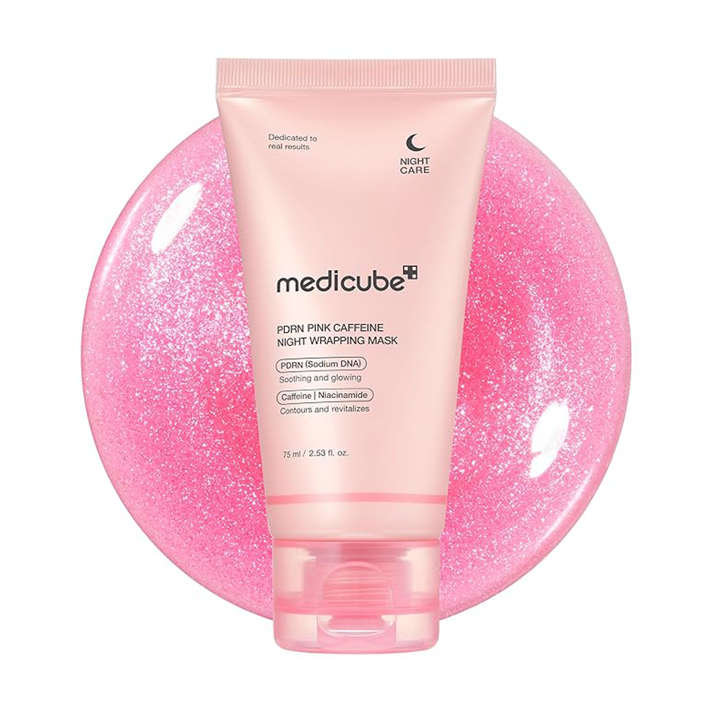 MEDICUBE PDRN Pink Caffeine Night Wrapping Mask 75ml