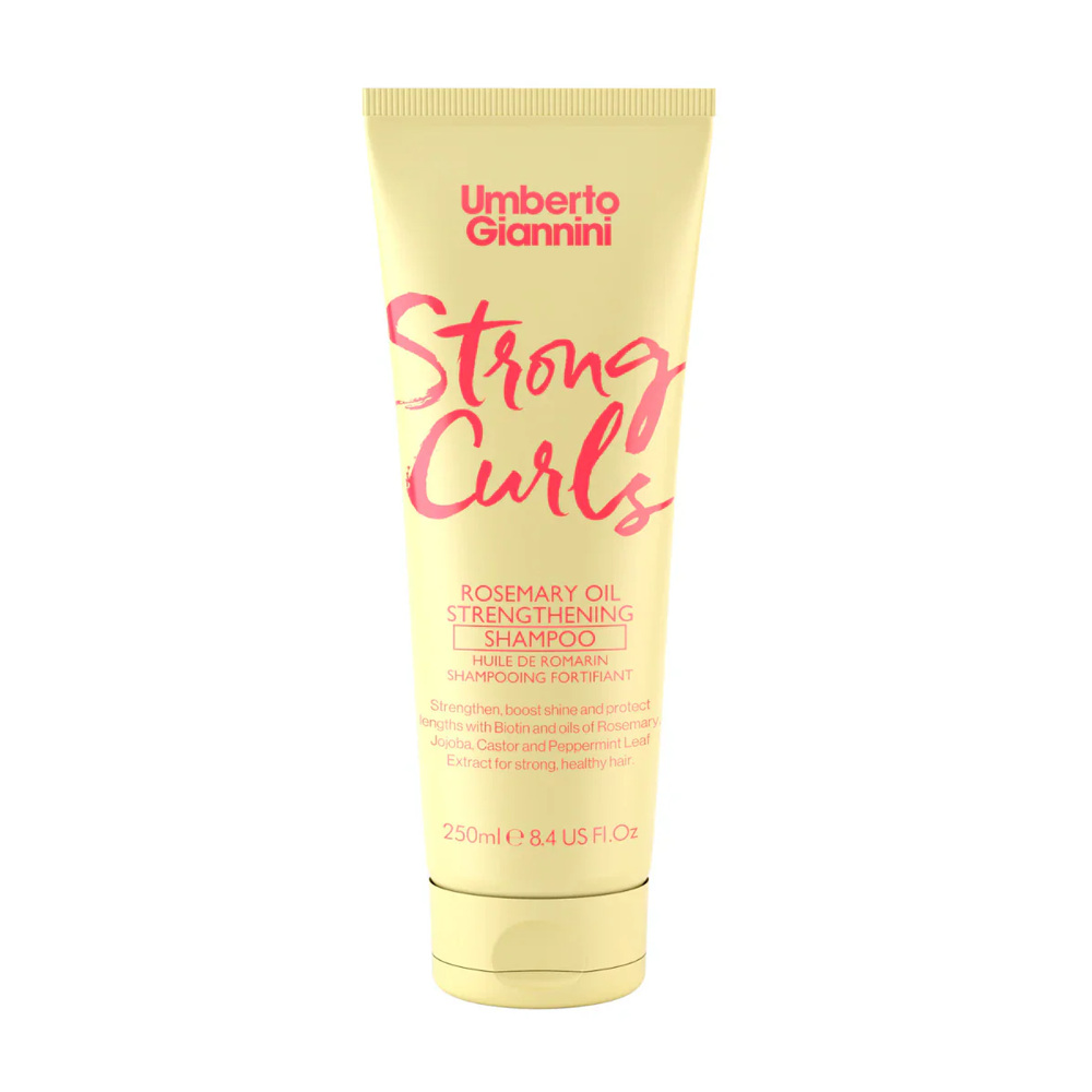 Umberto Giannini Strong Curls Rosemary Oil Shampoo 250ml