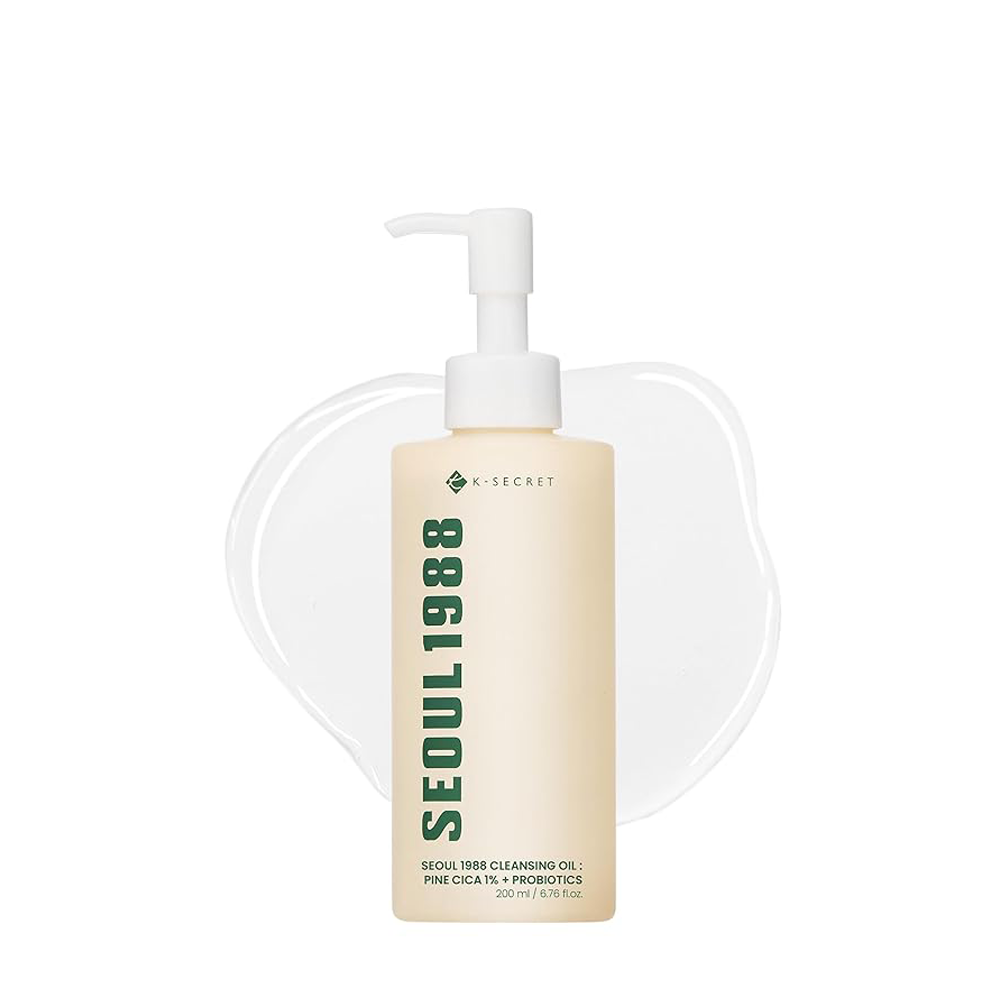 KSECRET Seoul 1988 Cleansing Oil : Pine Cica 1% + Probiotics - 200ml
