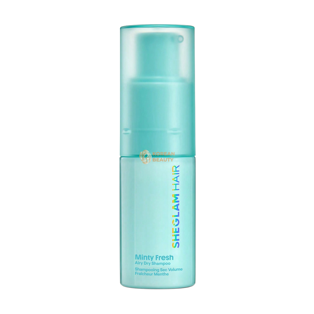 sheglam hair minty freshairy dry shampoo menthe 27g