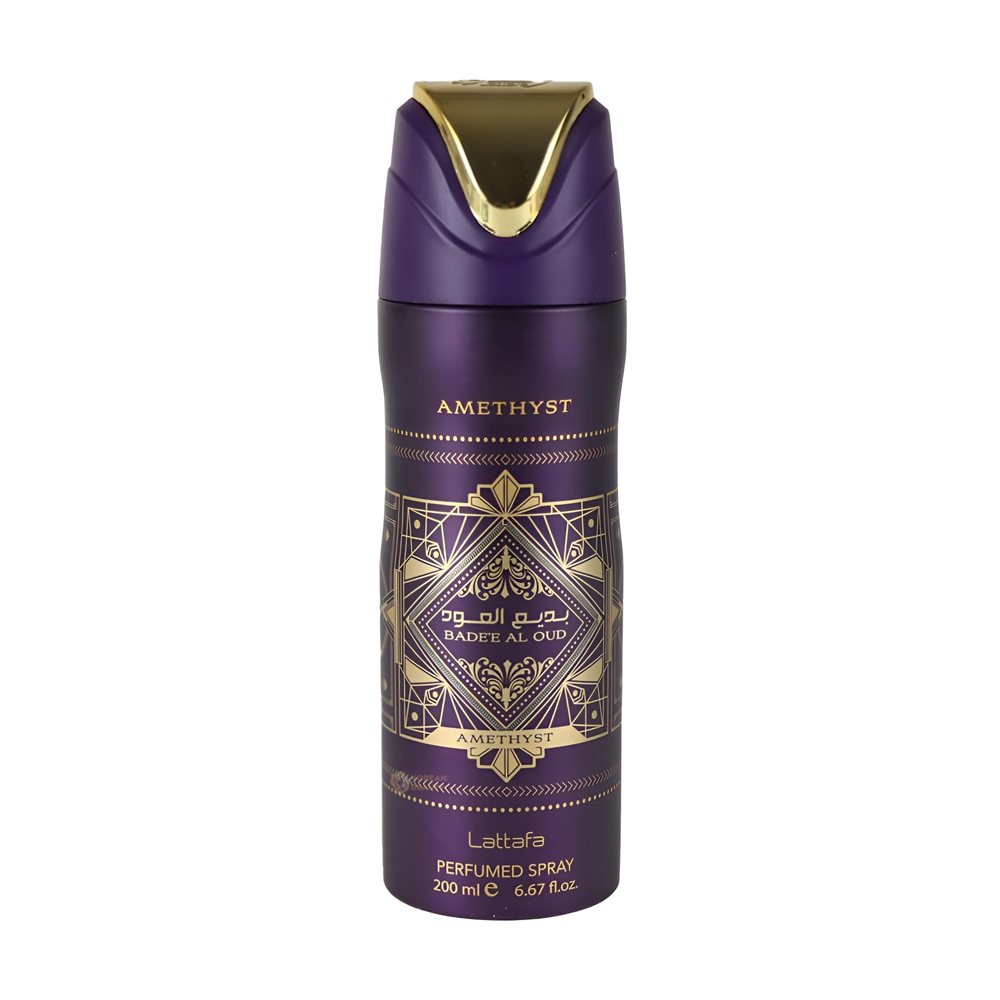 Lattafa Unisex Bade'E Al Oud Amethyst Body Spray 200ml