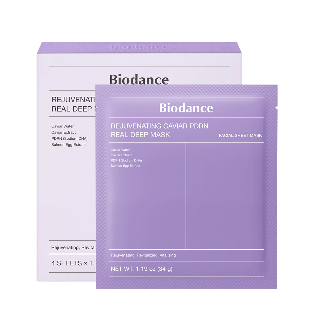 Biodance Rejuvenating Caviar PDRN Real Deep Mask-4 pcs