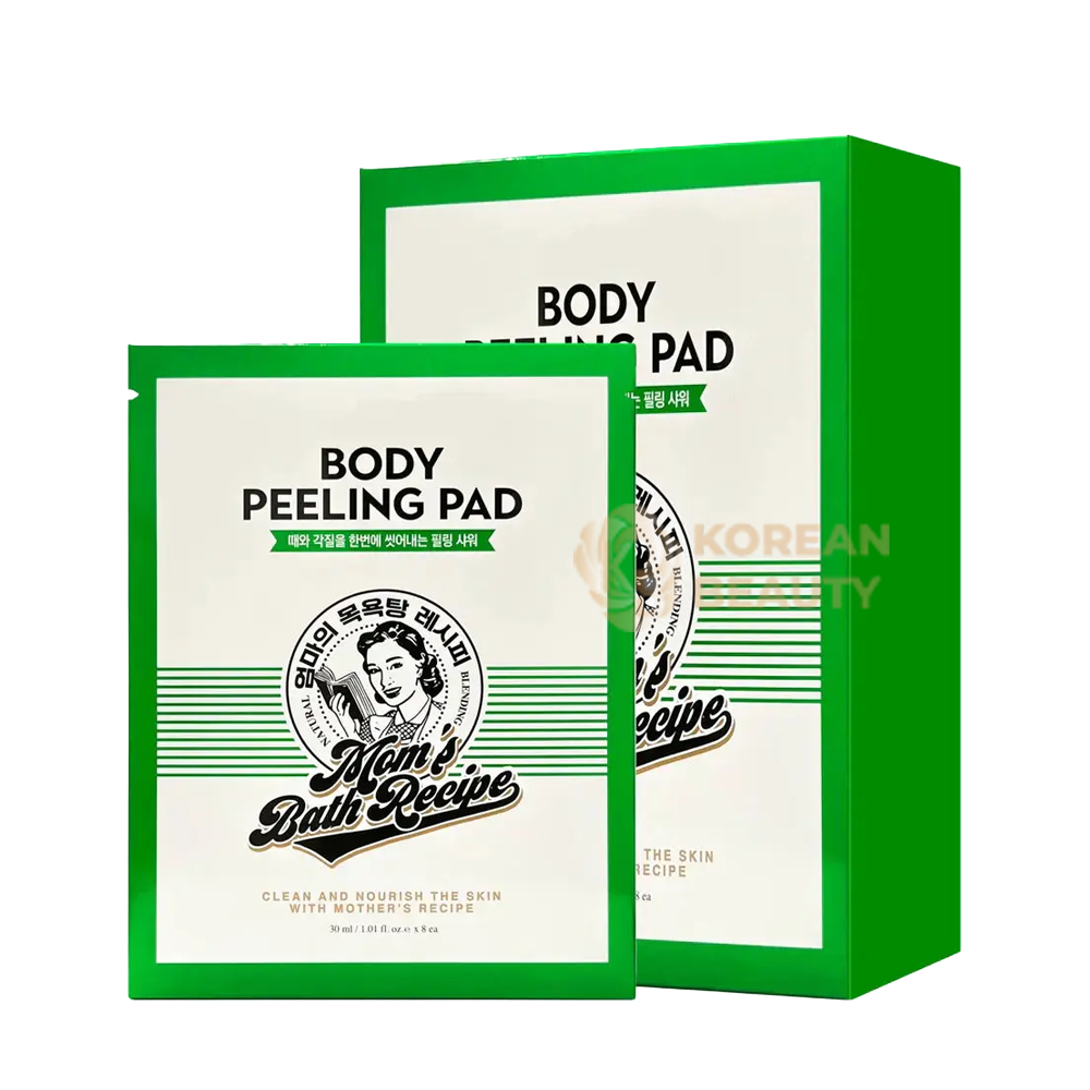 Mom's Bath Receipe Body Peeling Pad 25ml * 8sheets