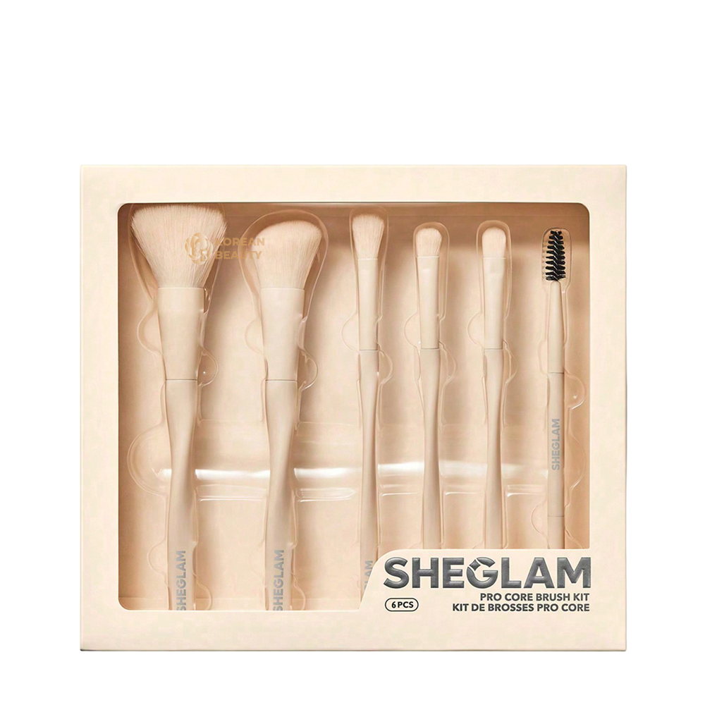 Sheglam Pro Core Brush Kit - 6pcs