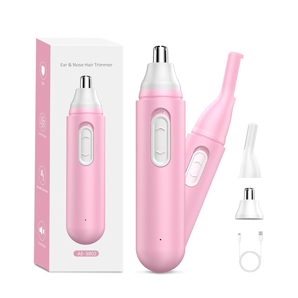The Sensation 2.0 Trimmer + Sensation 2.0 Nose & Ear Trimmer Pink Color