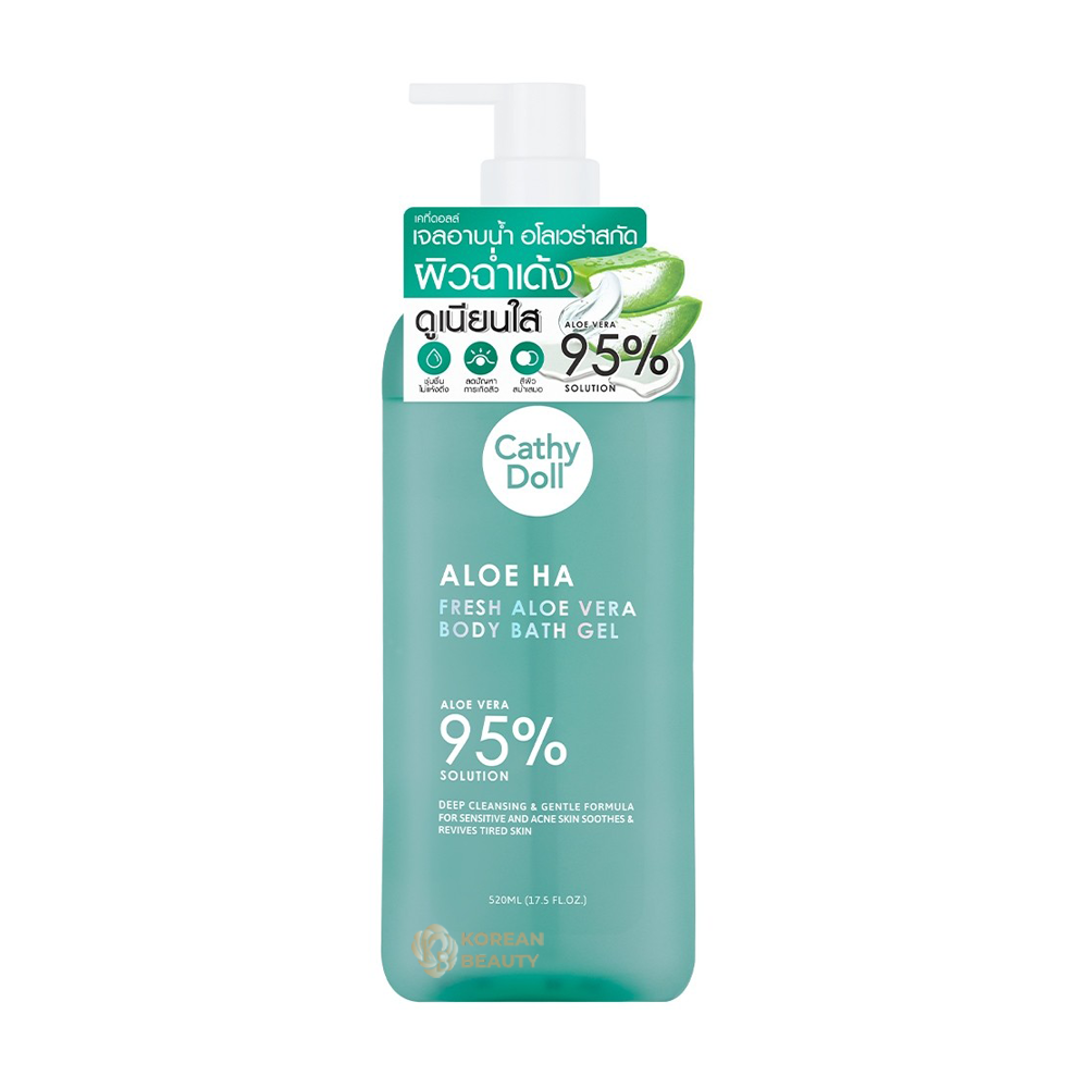 Cathy Doll Fresh Aloe Bath Gel 520ml