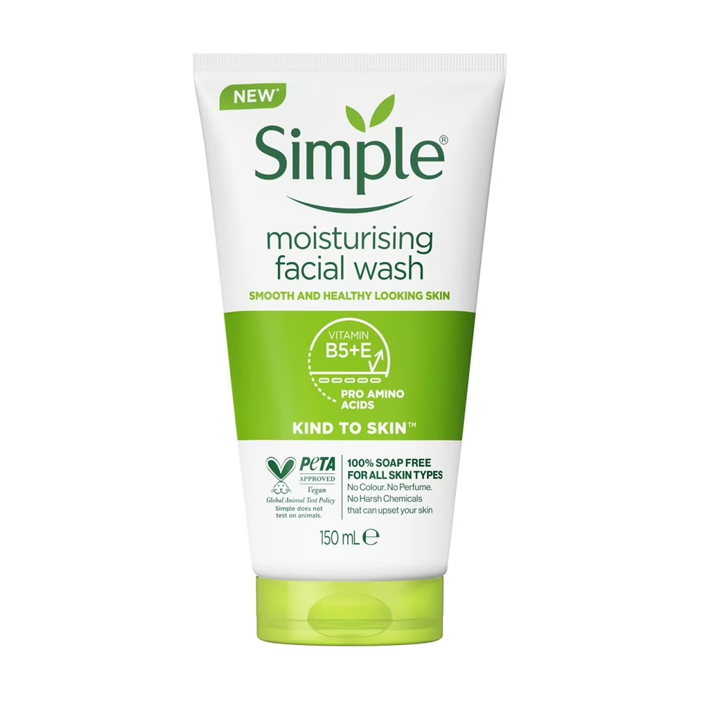Simple Moisturizing Facial Wash 150ml