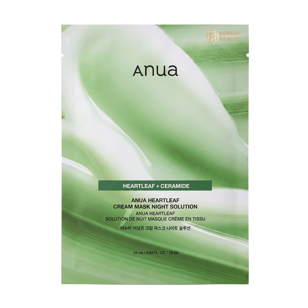 Anua Heartleaf Cream Mask Night Solution 25ml
