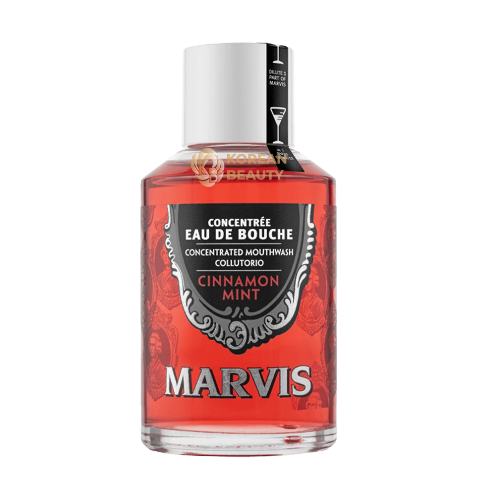 Marvis Cinnamon Mint Concentrated Mouthwash – 120 ml