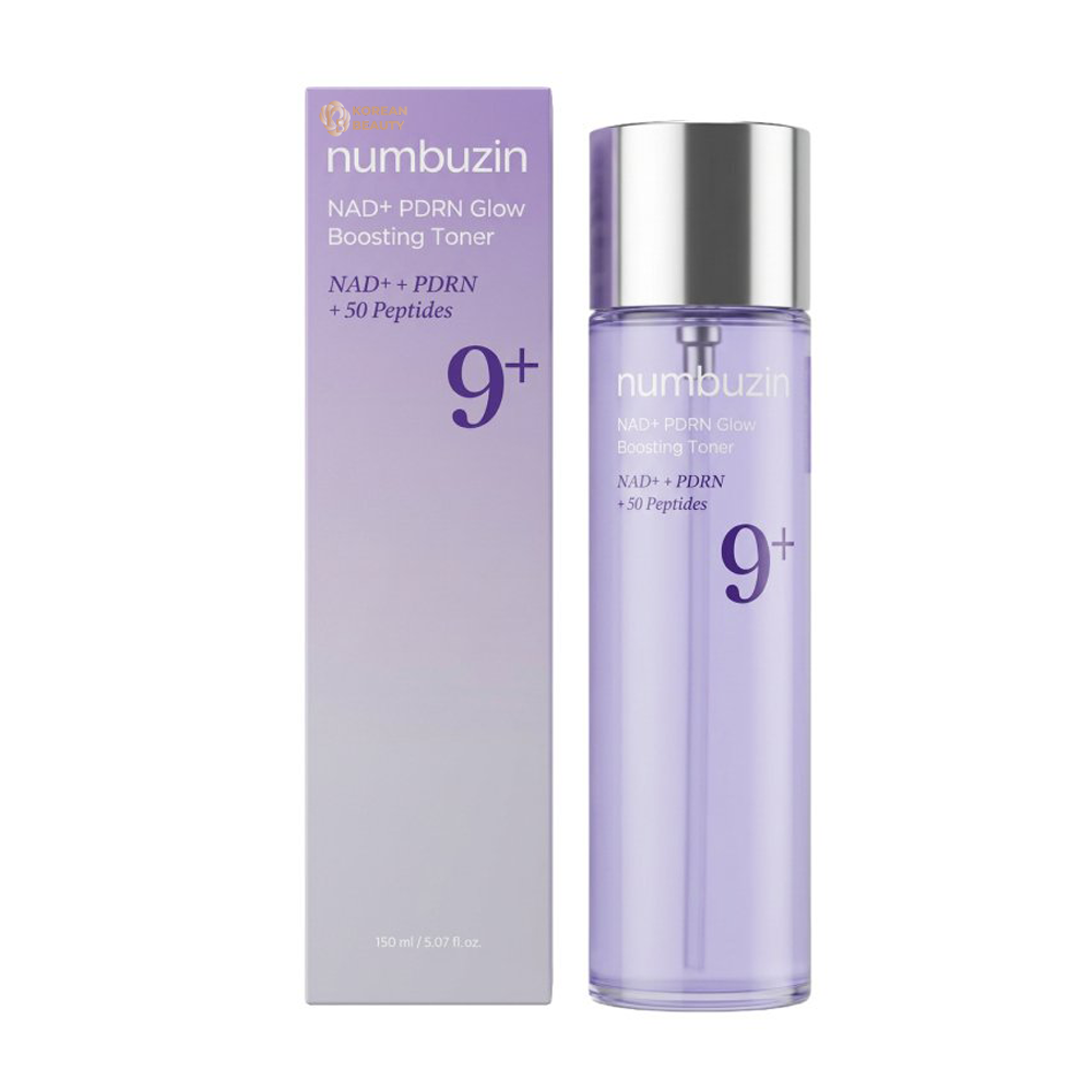 Numbuzin No. 9 NAD PDRN Glow Boosting Toner 150ml