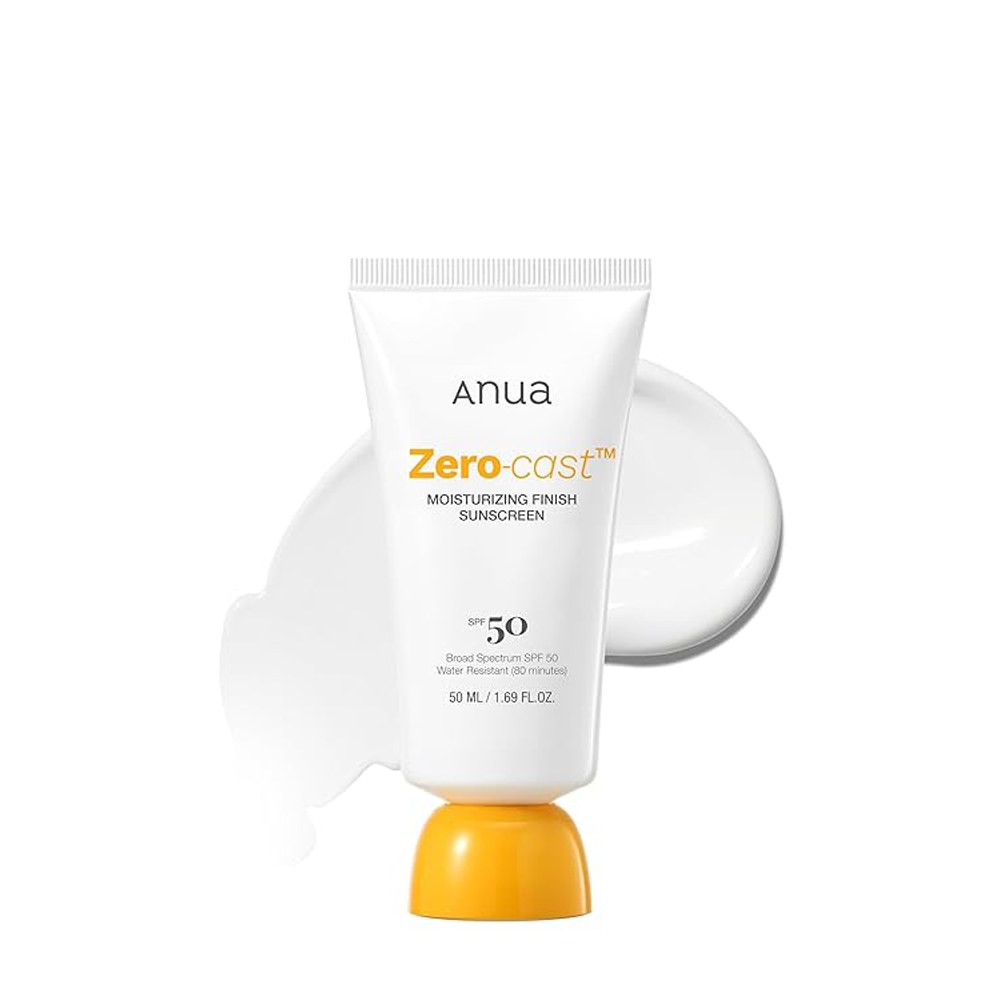 ANUA zero-cast mmoisturizing finish sunscreen,SPF 50. 50ML