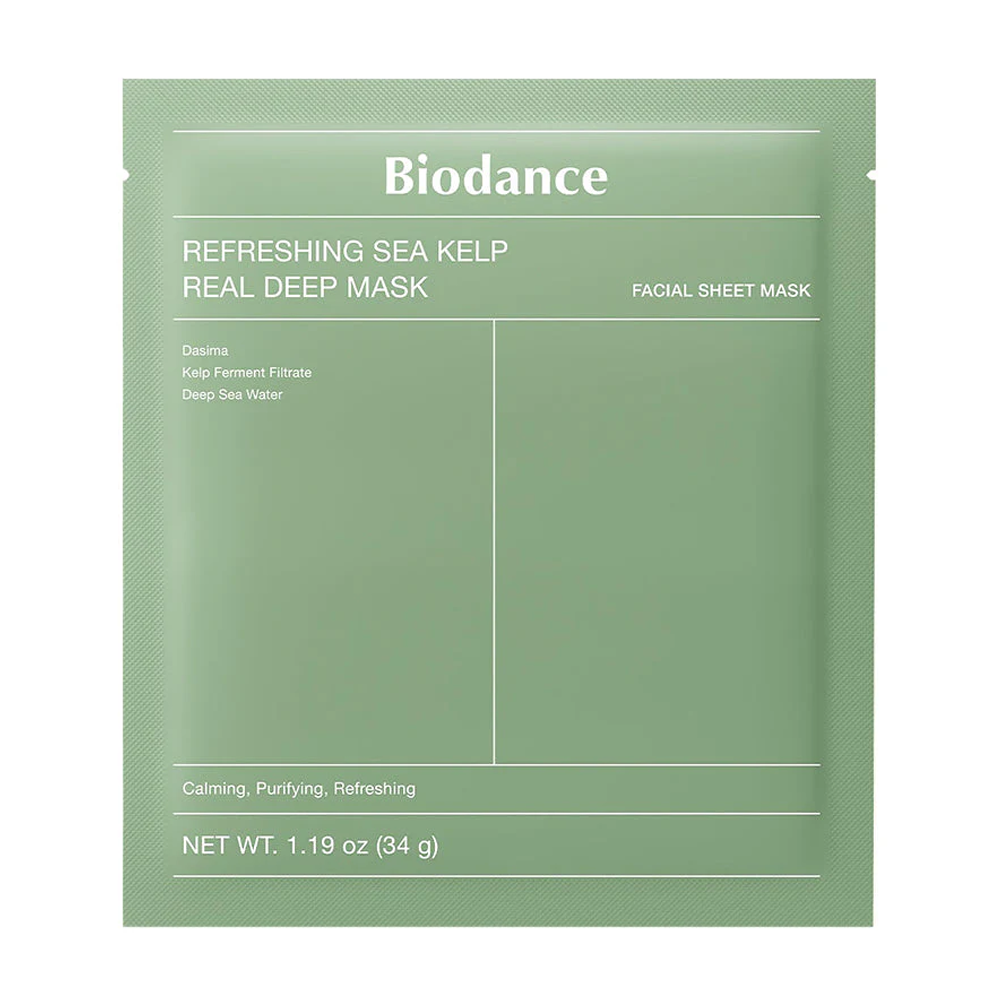 Biodance Refreshing Sea Kelp Real Deep Mask 34g