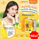 Precious Skin Serum Vit C Lemon Soap, Citrus Limon Fruit Extract 70g