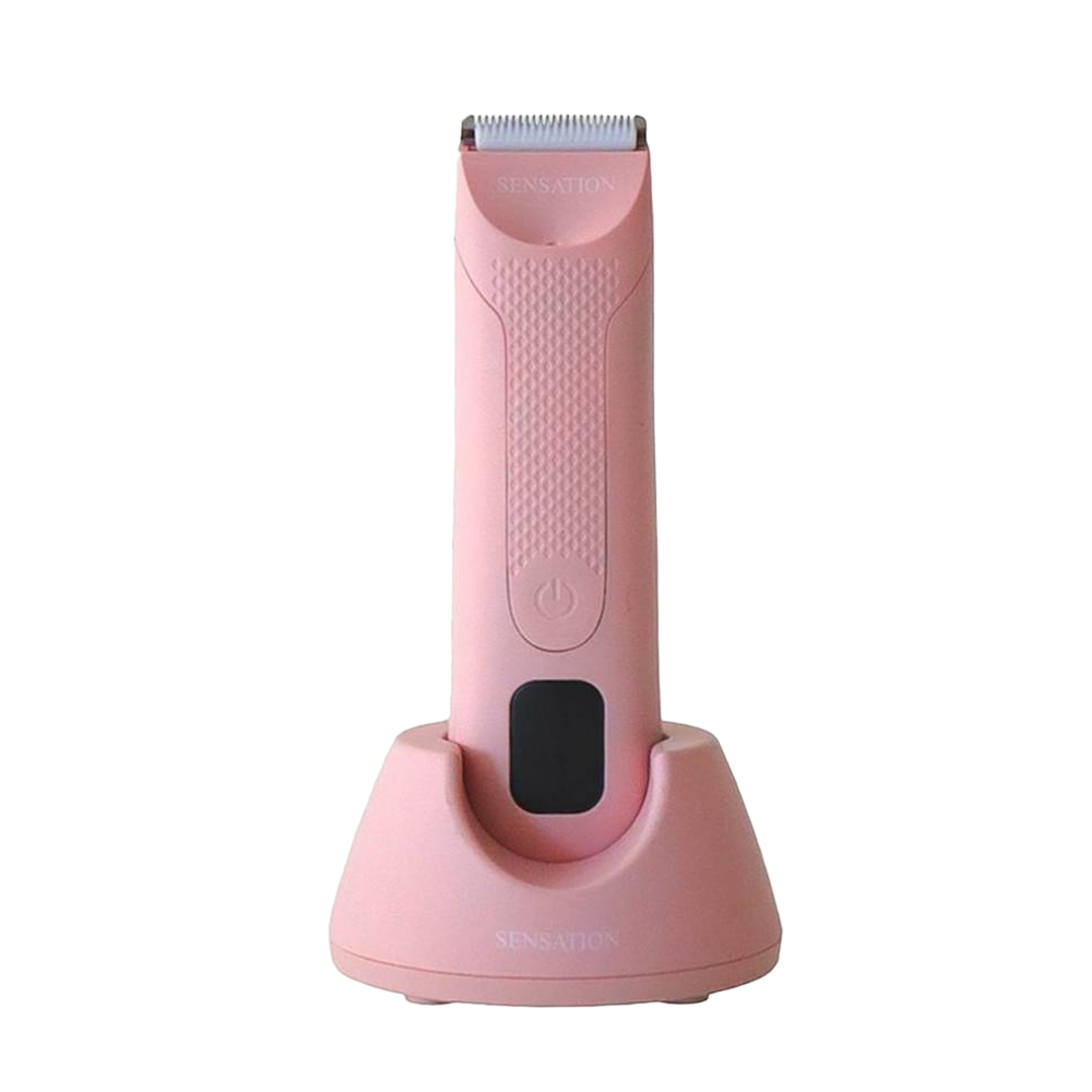 The Sensation 2.0 Trimmer + Crop Shaver For Body And Sensitive Areas Pink Color