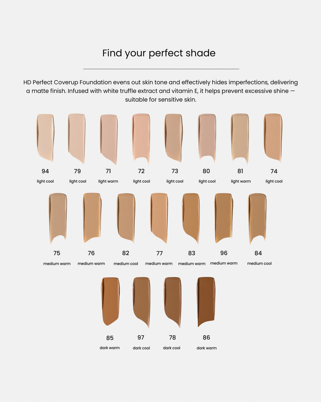 inglot hd perfect coverup foundation-30ml