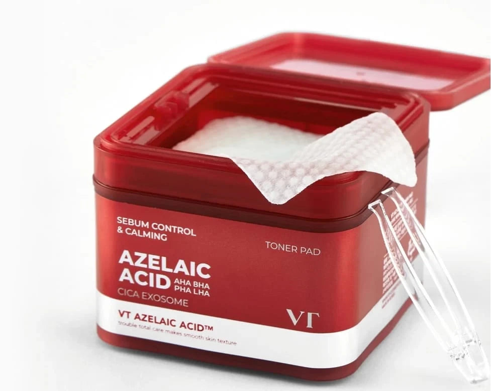 VT Cosmetics AZelaic Acid Care Toner Pad 180ml