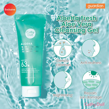 Cathy Doll Aloeha Fresh Aloe Vera Soothing Cleansing Gel-120ml