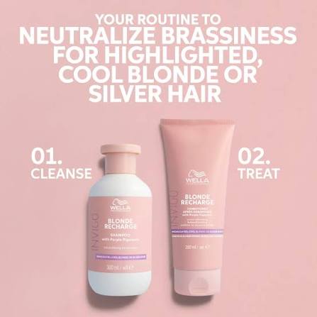 Wella Blonde Recharge Cool Blonde Shampoo 300ml