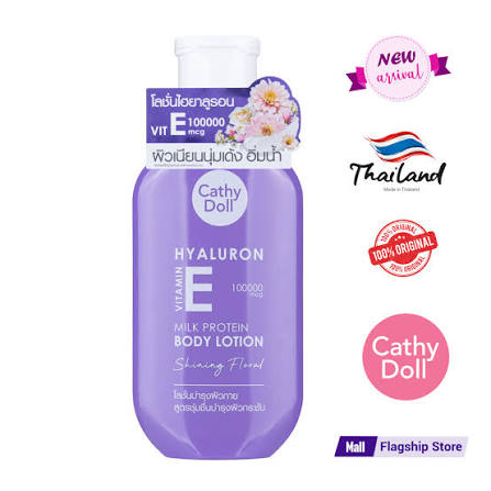 Cathy Doll Hyaluron Vitamin E Milk Protein Body Lotion 150ml Shining Floral
