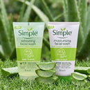 Simple Refreshing Facial Wash with Vitamin B5 & E - 150ml
