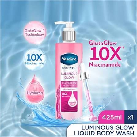 Vaseline Body Wash Luminous Glow Glutaglow 425ml
