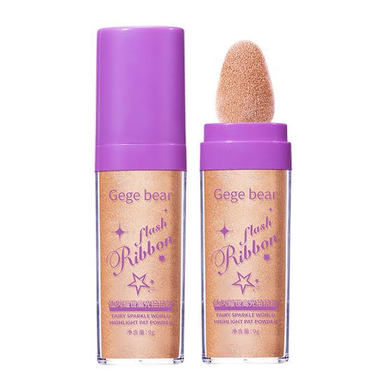 GEGE BEAR flash ribbon highlighter pat powder 9g