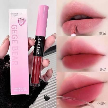 GEGE BEAR Double Head Lip Glaze 1.8ml