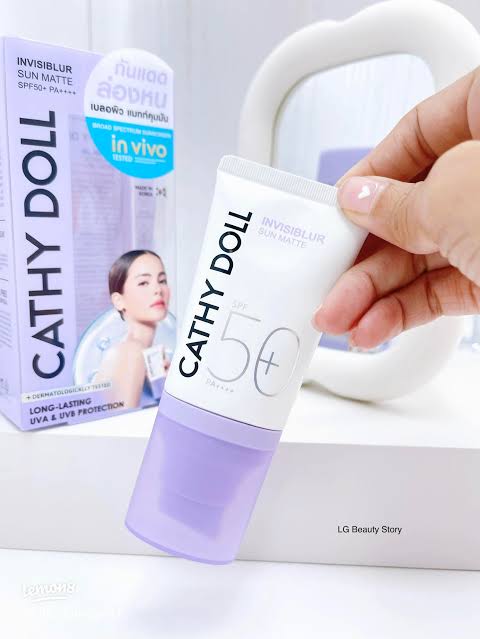 Cathy doll invisiblur sun matte spf50+pa++++ 40ml