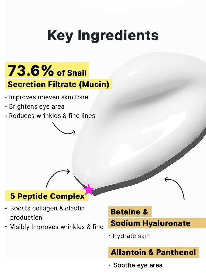 COSRX advanced snail peptide eye cream 25ML