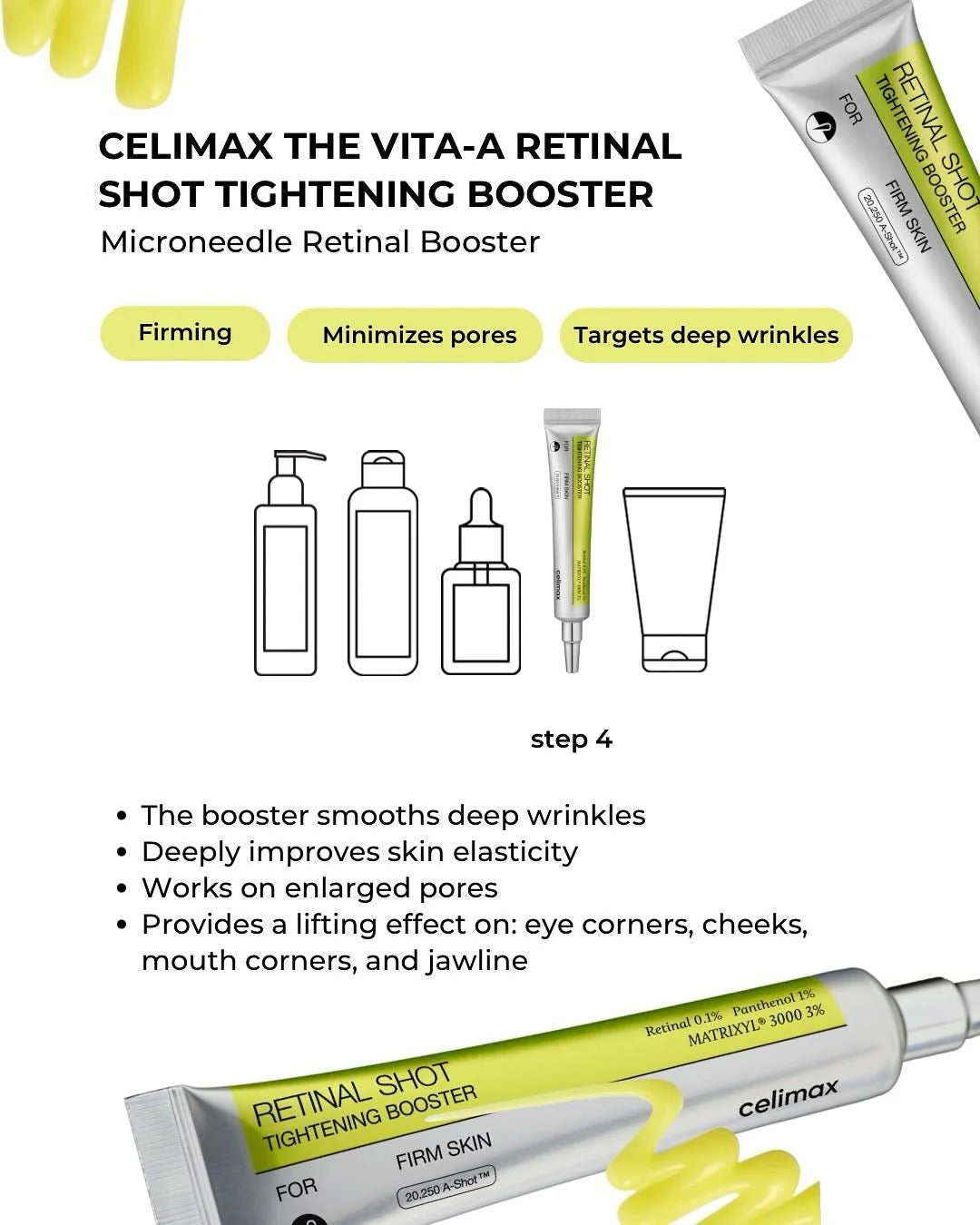 Celimax THE VITA-A Retinal Shot Tightening booster 15ml