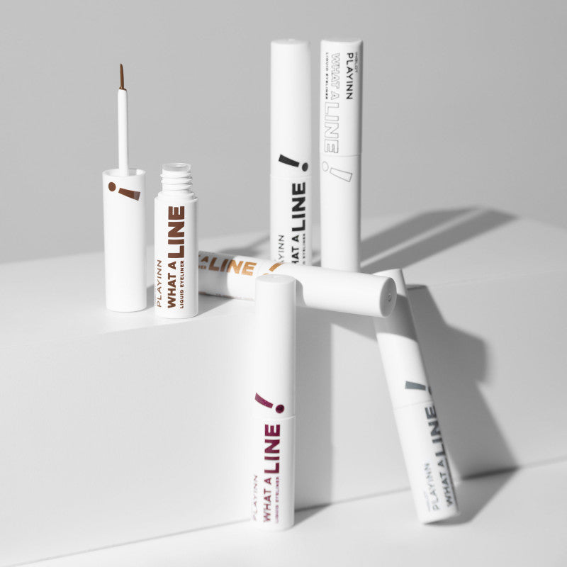 Inglot Playinn What A Line! Liquid Eyeliner Trusty Brown 24, 3.5ml