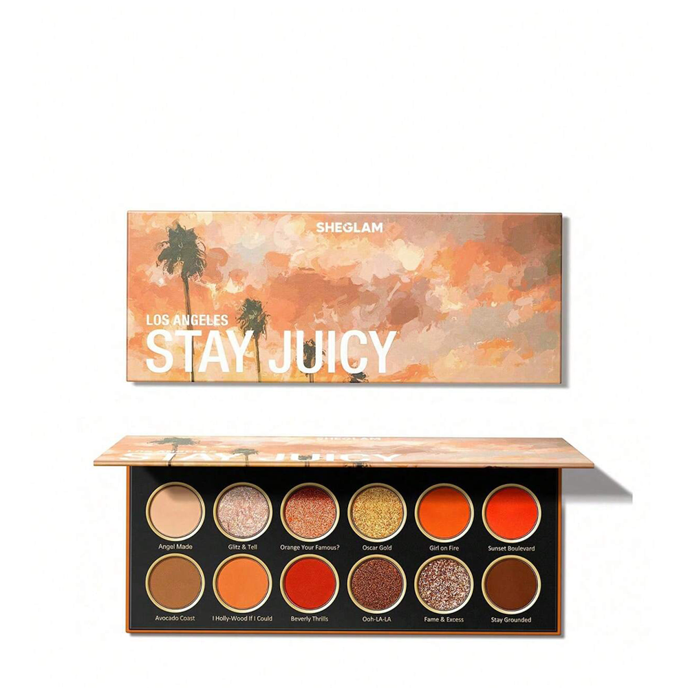 SHEGLAM Stay Juicy, La Palette 10 g