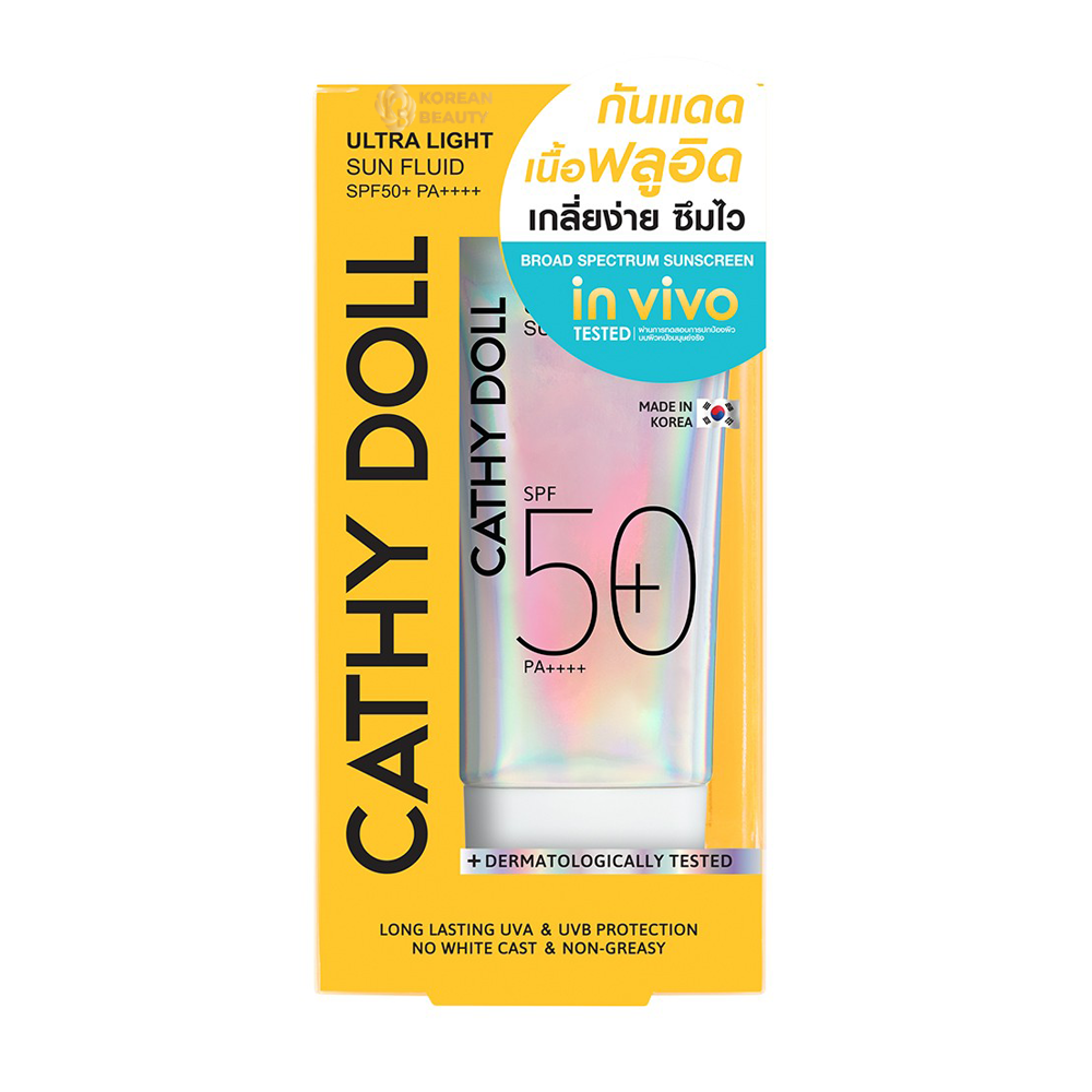 Cathy Doll - Ultra Light Sun Fluid SPF 50 PA++++ 40 ml