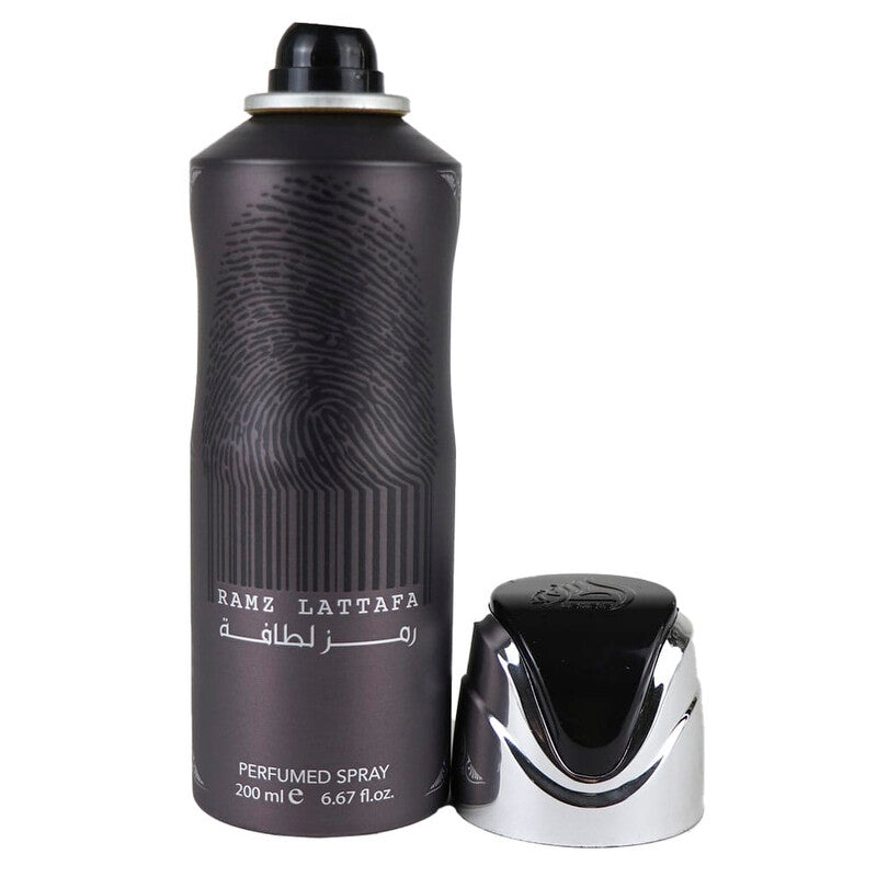 Lattafa Unisex Ramz Silver Body Spray 200ml