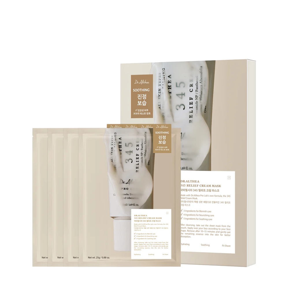 Dr.Althea 345 Cream Mask -4 pcs