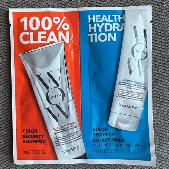 Color Security Shampoo 10ml & Conditioner10ml