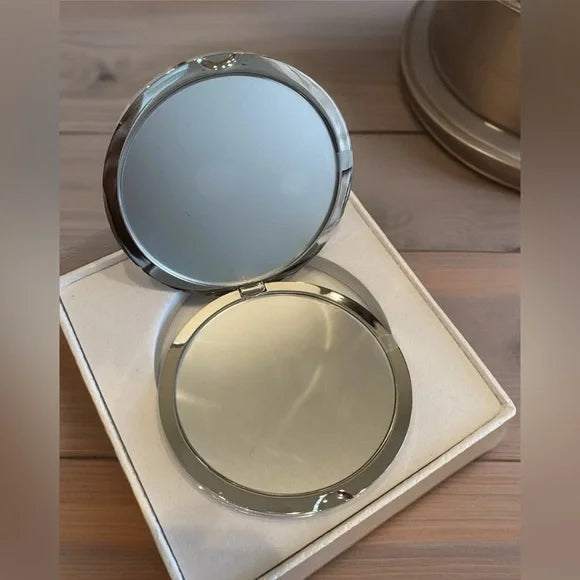 christian dior toile de jouy blue compact pocket mirror