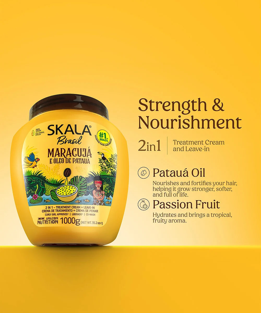 Skala Brazil Maracuja 2-In-1 Leave-In Treatment Cream 1000G