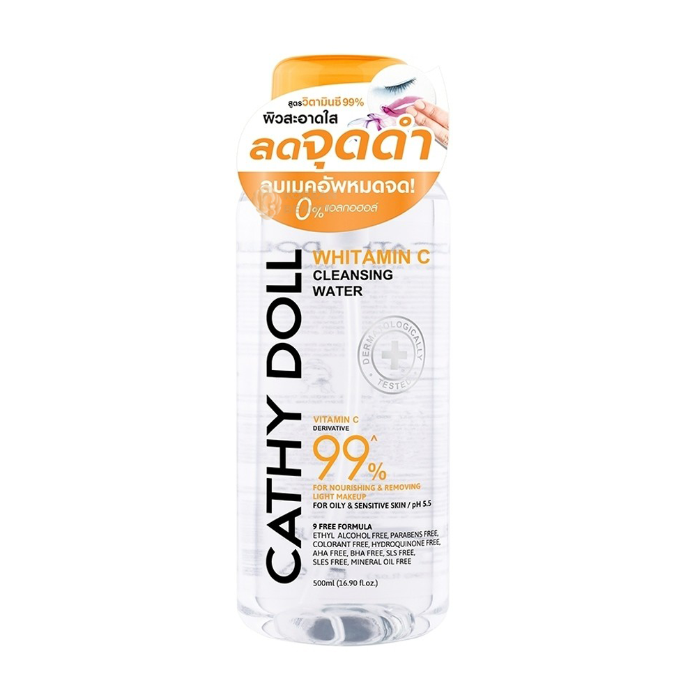 CATHY DOLL Vitamin C Cleansing Water 500ml