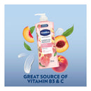 Vaseline Healthy Bright Superfood Freshlock Body Lotion Peach Scent 320ml