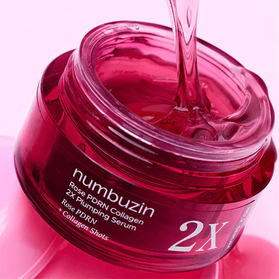 Numbuzin No.2 Rose PDRN Collagen 2X Plumping Serum 30ml
