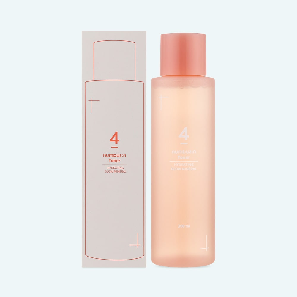 Numbuzin No.4 Hydrating Glow Mineral Toner- 200ml