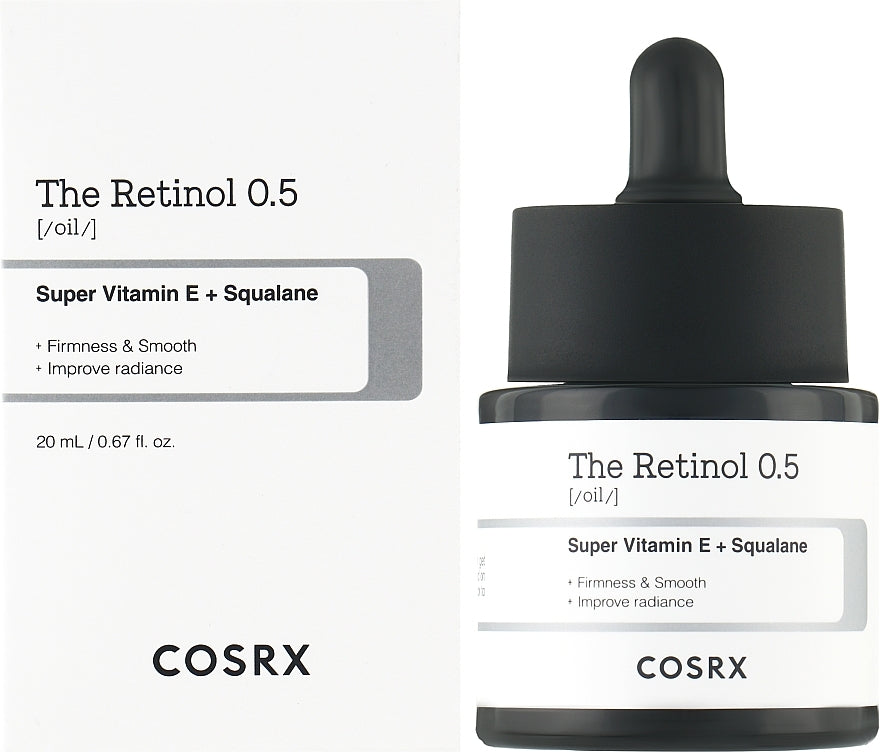 COSRX Retinol 0.5 Super Formula with Vitamin E + Squalane
