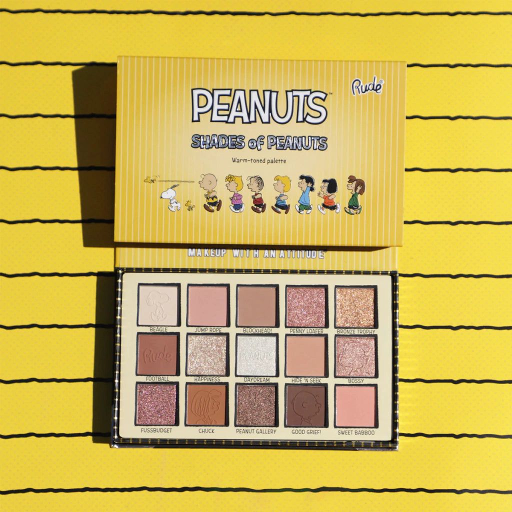 Rude Peanuts Shades of Peanuts Warm Toned Palette 18g