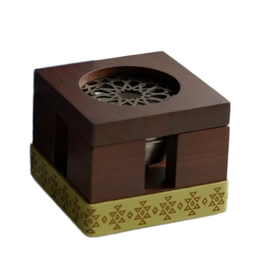 Sadeem Incense Burner - Brown and  beige