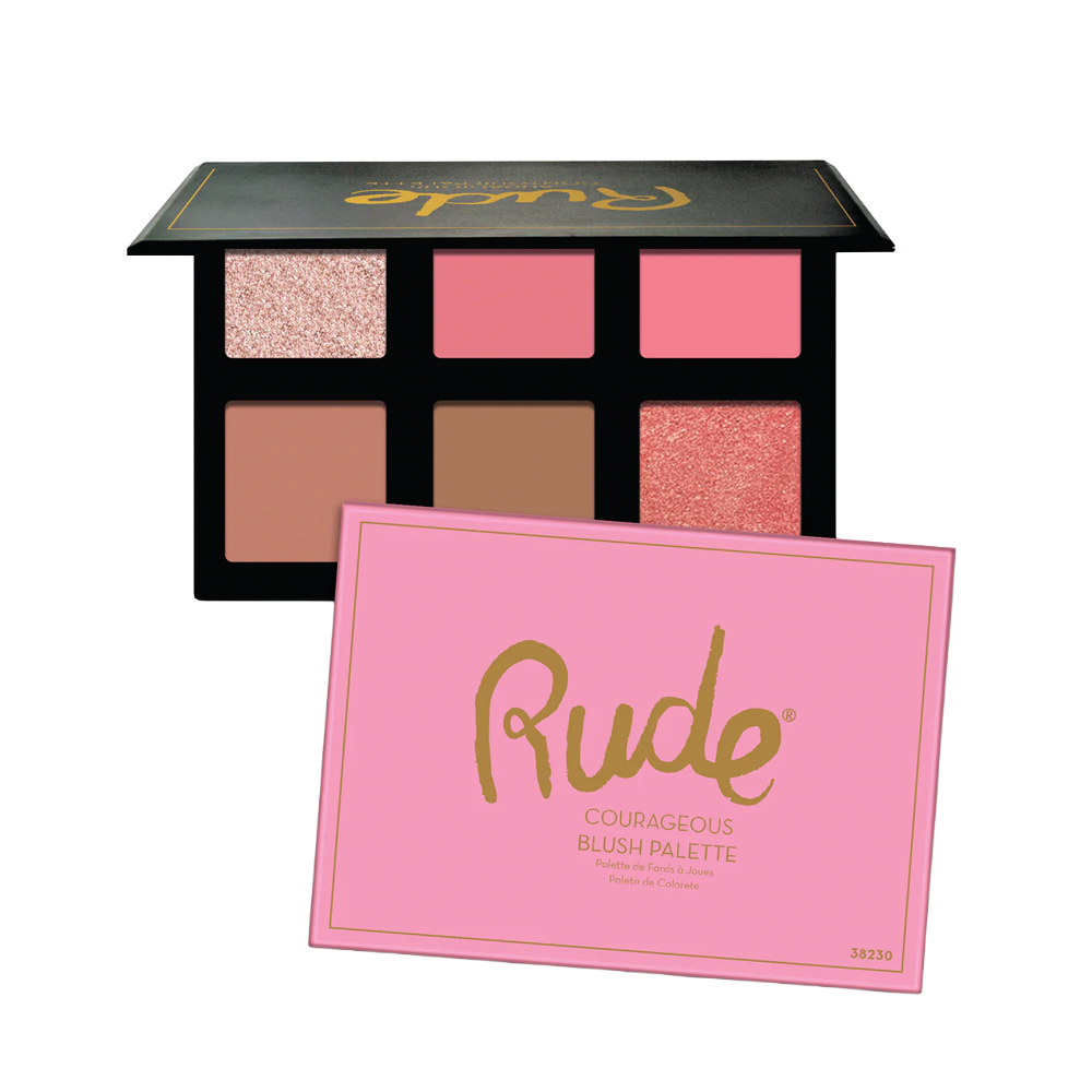 Rude Courageous Blush Palette 18g