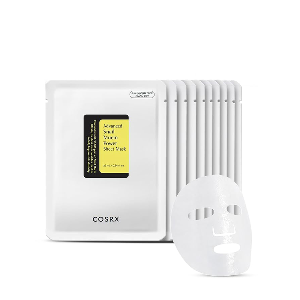 COSRX snail mucin sheet mask