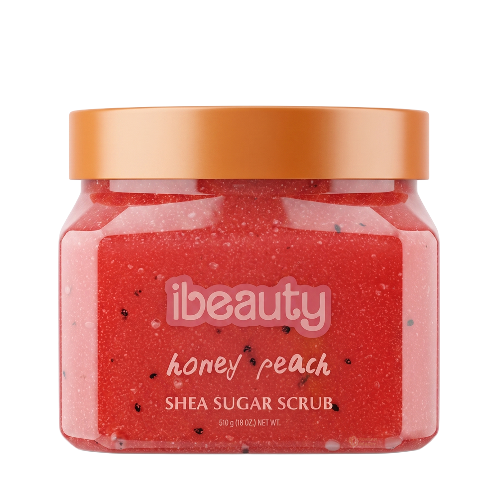 iBeauty Honey, Peach, Shea & Sugar Scrub 510g