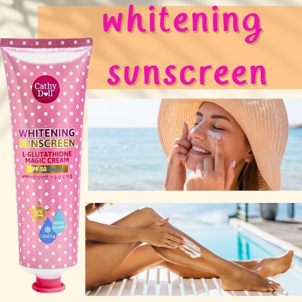 Cathy Doll L-Glutathione Whitening Sunscreen-magic cream SPF50+++ 60ml