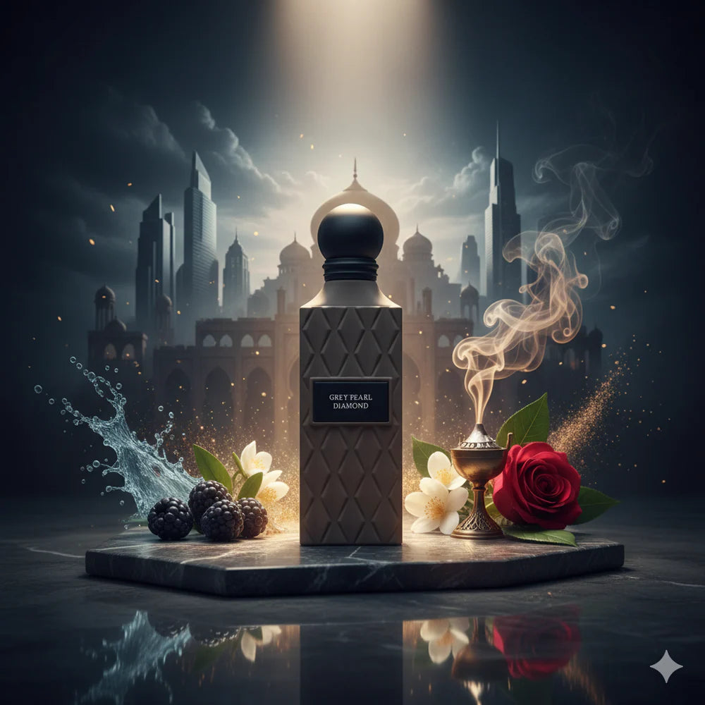 Ibraq Ibrahim Al-Qurashi Grey Pearl Diamond Eau du Perfum 150ml